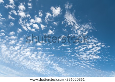 Summer blue sky background
