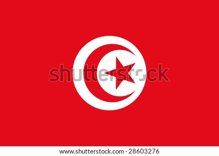 official flag of tunisia