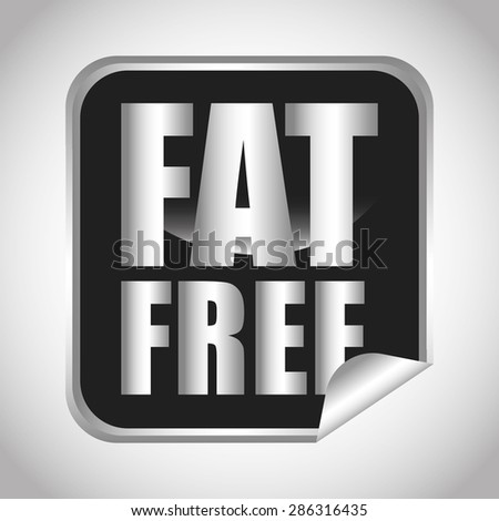 fat free design, vector illustration eps10 graphic 
