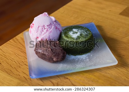 Lava ice cream