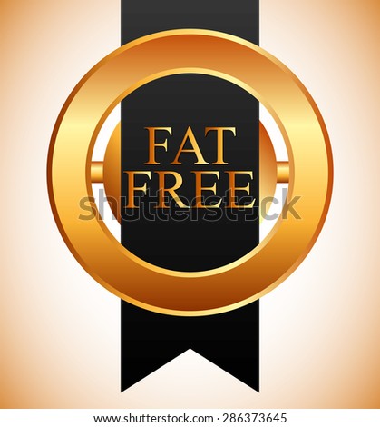 fat free design, vector illustration eps10 graphic 