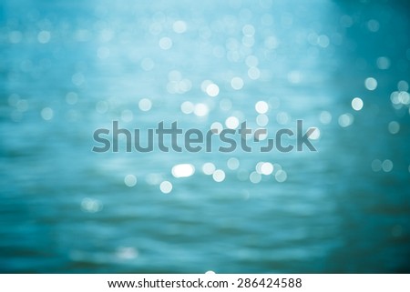 abstract water bokeh background