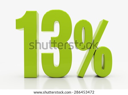 13 Percent Discount 3d Sign on White Background, Special Offer 13% Discount Tag, Sale Up to 13 Percent Off, Sale symbol, Special Offer Label, Sticker, Tag, Banner, Advertising, Badge, Emblem, Web Icon