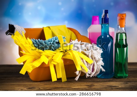 Composition of cleaning products