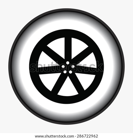 wheel disks icons