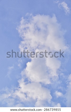 Blue Sky and cloud background