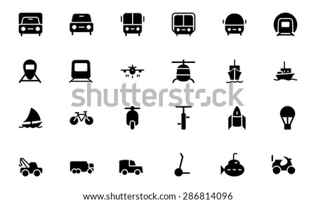 Transport Vector Icons 1 