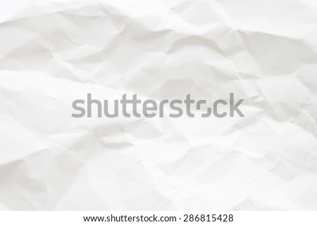abstract crumpled white paper background texture concept Royalty-Free Stock Photo #286815428