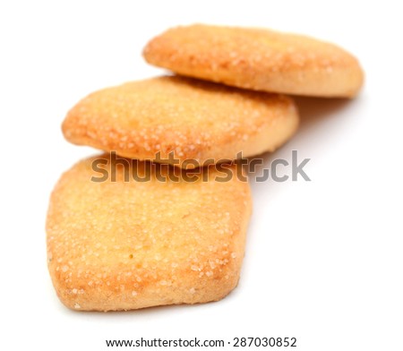 cookies isolated on white background 