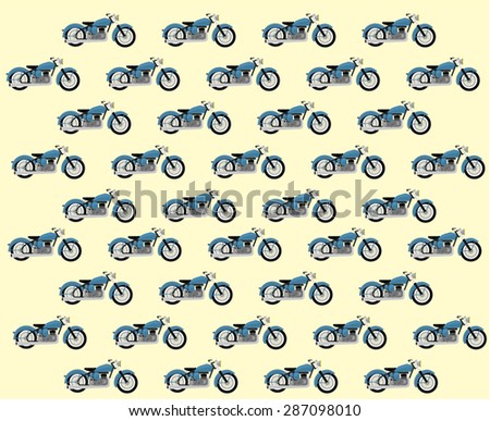 Motorcycle patterned background