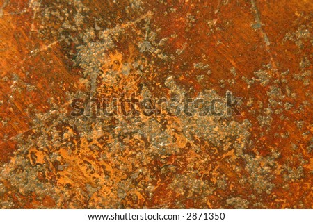 grunge rusty brown metal surface  or iron background rough structure or texture