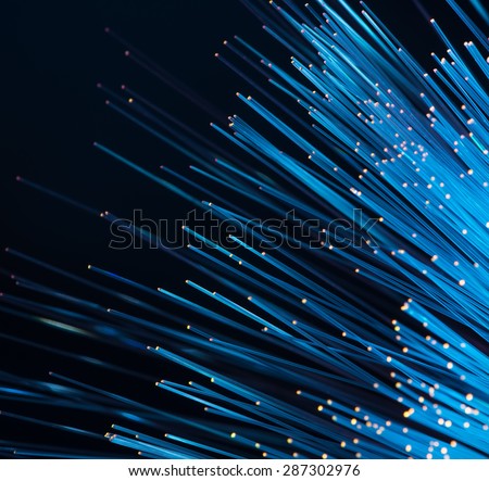 multicolor fiber optics Royalty-Free Stock Photo #287302976