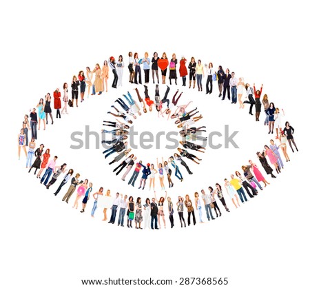 Business Picture Isolated Groups 