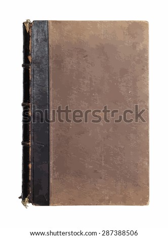 old book, vector