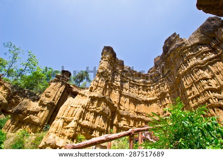 Pha Chor canyon in Maewang National Park, Chiang Mai
