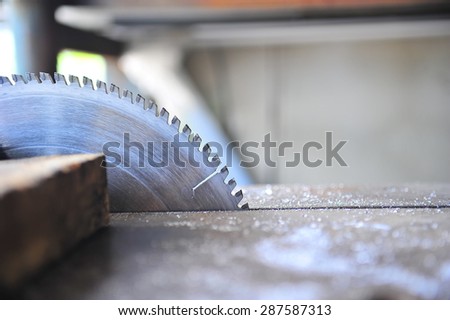 The image of a circular saw 