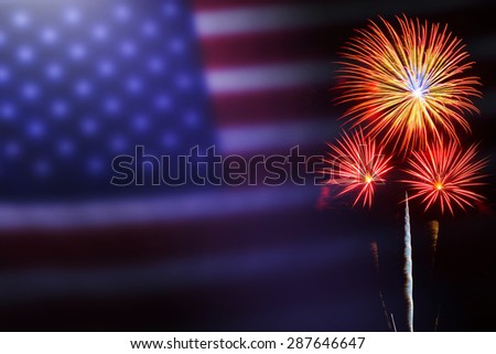 celebration fireworks . 4th of July. Independence Day