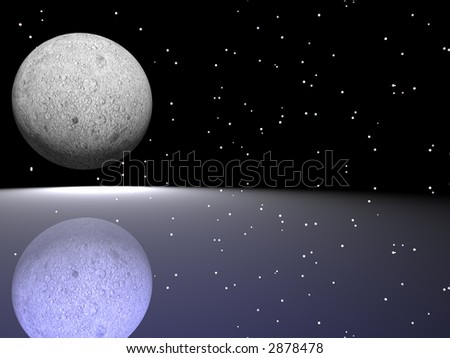 Moon / Star Scape