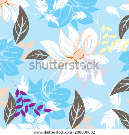 Vector Samples pattern Flower Illustration
