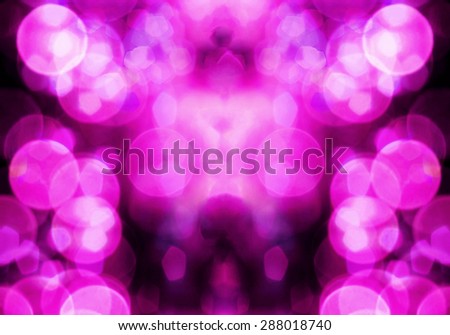 Christmas and Happy New Year background. Festive abstract background with bokeh out of focus lights