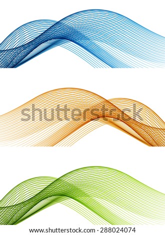 Abstract color wavy backgrounds