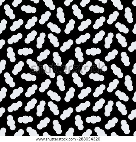 Random insects background. Seamless pattern.Vector.