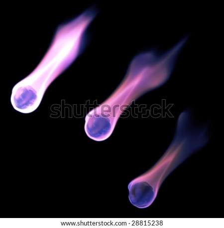 fire elements isolated