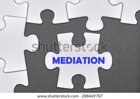 jigsaw puzzle written word mediation.