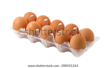 Illustration of eggs in different containers
