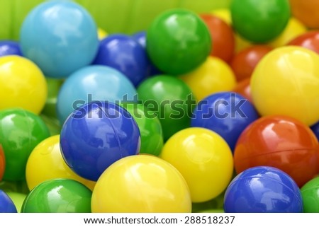 balls for fun in the poo