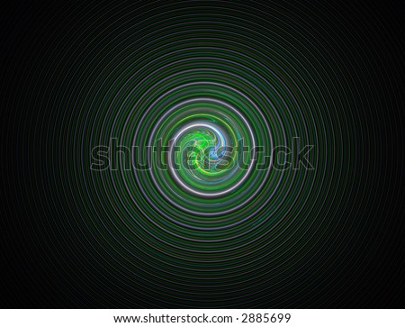 Circle motion - 3d background.