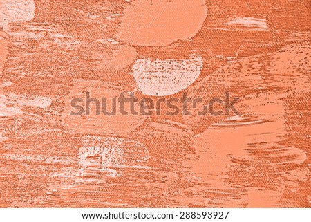 Abstract texture from paintings on canvas in close-up. Canvas and backgrounds in amber structure