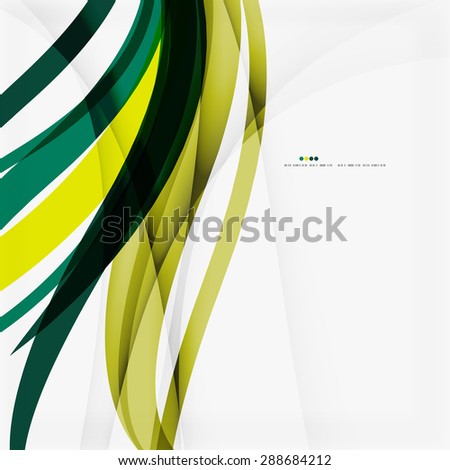 Shiny colorful abstract background, green and blue color. Modern template