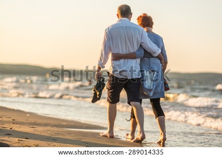 Love, Dating, Beach. Royalty-Free Stock Photo #289014335