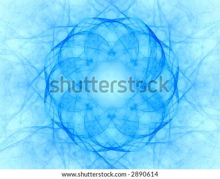 Abstract design, background set on white