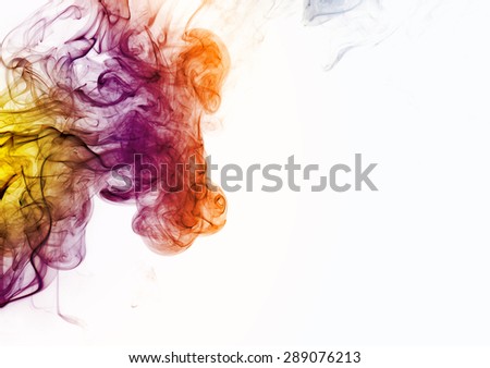smoke image of horse on white background