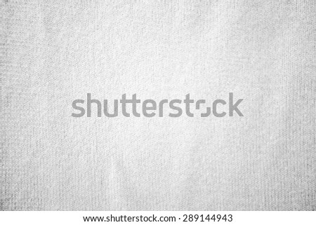 Close up white color muslin canvas cloth texture