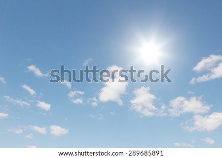 The empty cloud sun