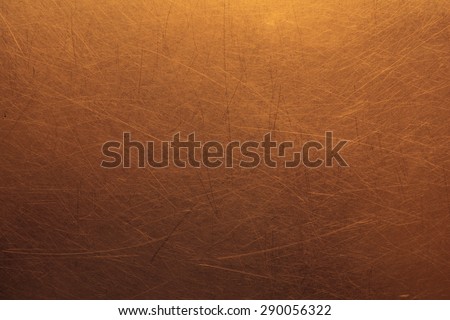 copper surface background Royalty-Free Stock Photo #290056322