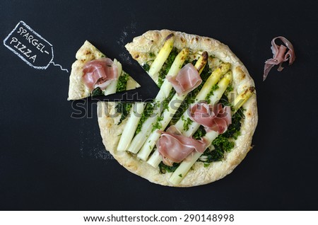 Asparagus Pizza