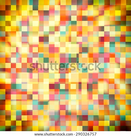 Abstract colorful background with cubes shapes 