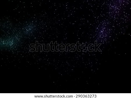 Abstract lights or swirl lights with stars dark background for photoshop effects and background.
