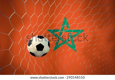 Morocco soccer ball Color Vintage
