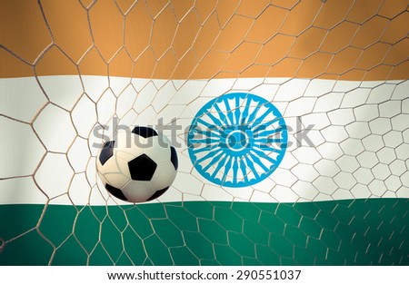 india soccer ball Color Vintage