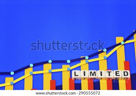 Business Term with Climbing Chart / Graph - Limited
