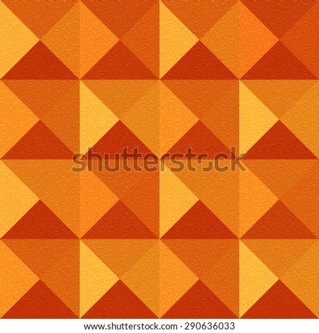 Abstract pyramidal pattern - 3D decorative panels - wall panel - Design wallpaper - seamless background - Fresh color - citrus surface - tangerine texture