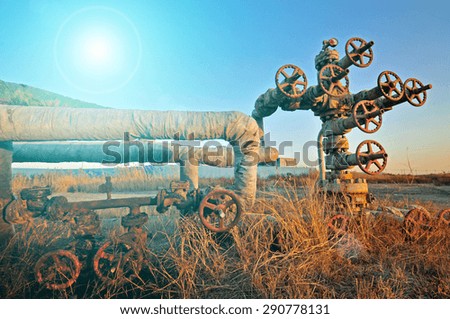Pipes and valves 