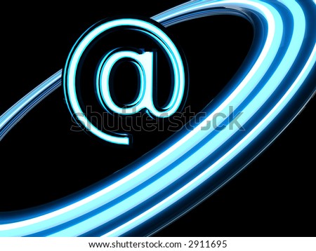 3d--design--background--e-mail symbol