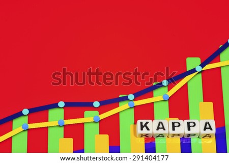 Business Term with Climbing Chart / Graph - Kappa