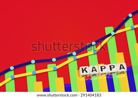 Business Term with Climbing Chart / Graph - Kappa
